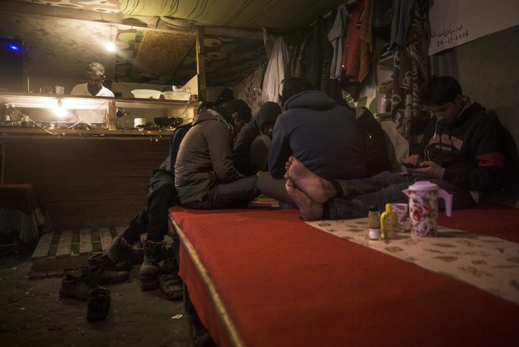 Obóz dla uchodźców w Calais