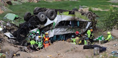 Wypadek autobusu w Chile. Wielu zabitych i rannych