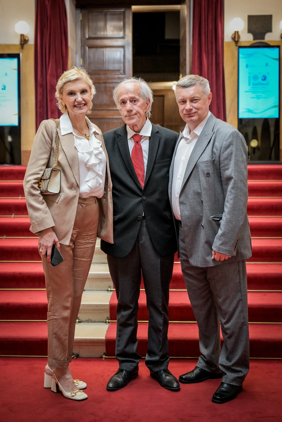 Profesori Ivana Milošević, Mijomir Pelemiš i Goran Stevanović