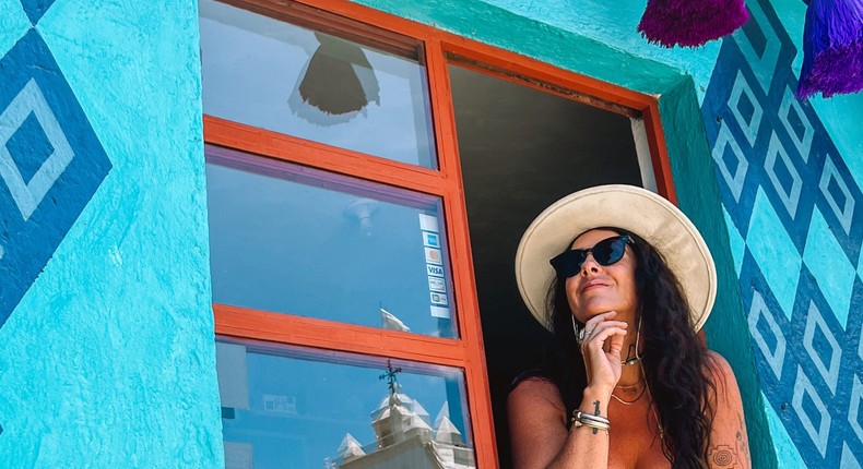 Kate Boardman, a content creator who has traveled the world, in Guatemala.Kate Boardman/@wildkat.wanders