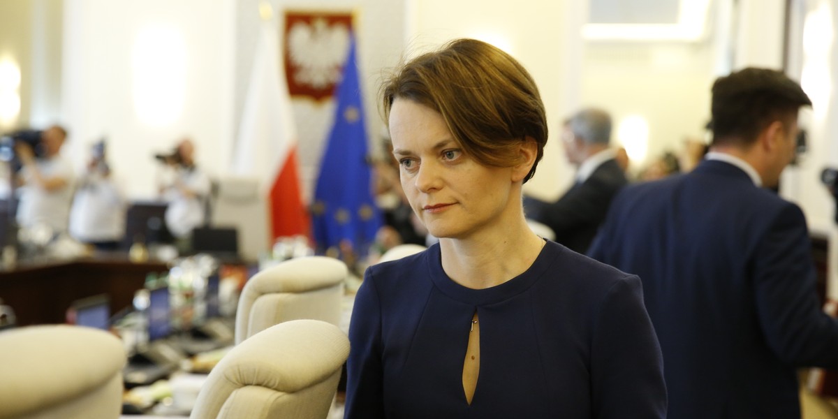 Minister przedsiębiorczości i technologii Jadwiga Emilewicz