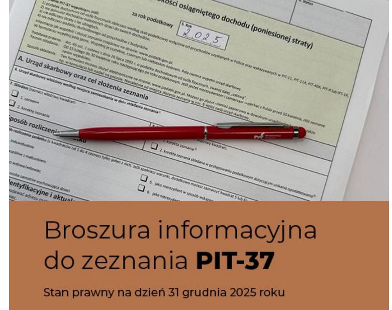 Broszura informacyjna PIT-37
