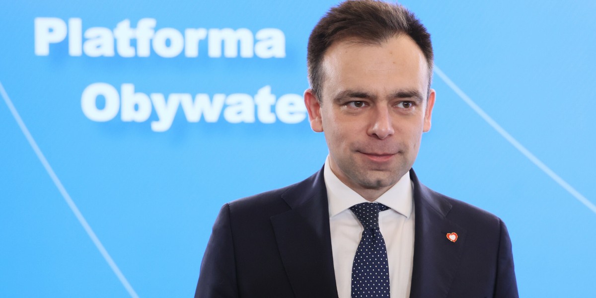 Minister finansów Andrzej Domański