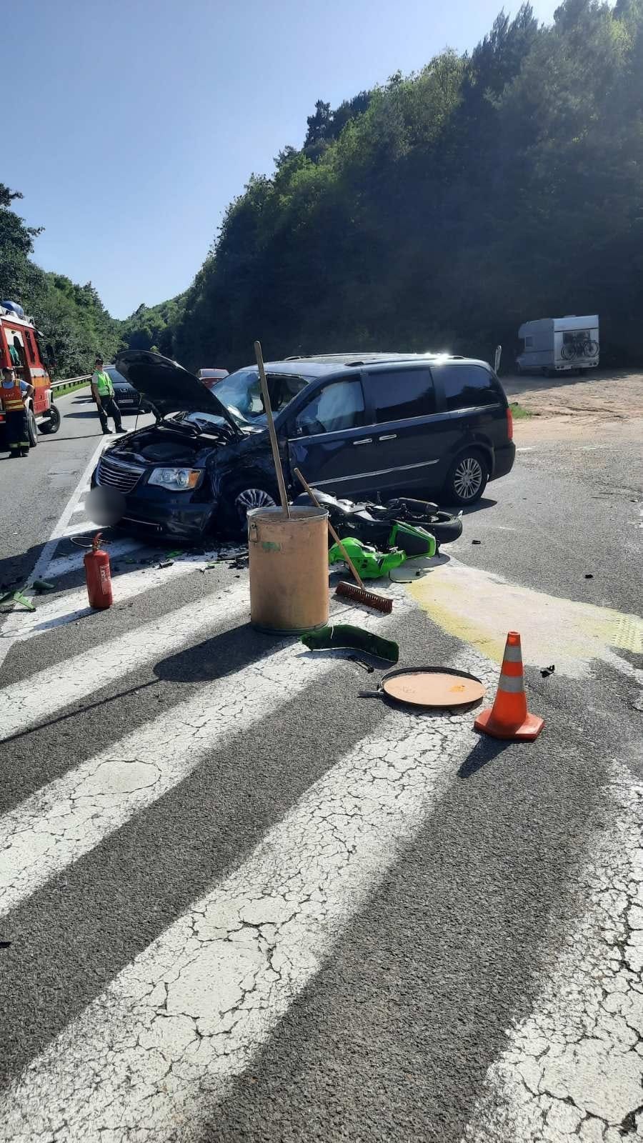 Pri nehode vyhasol život mladého motorkára. 