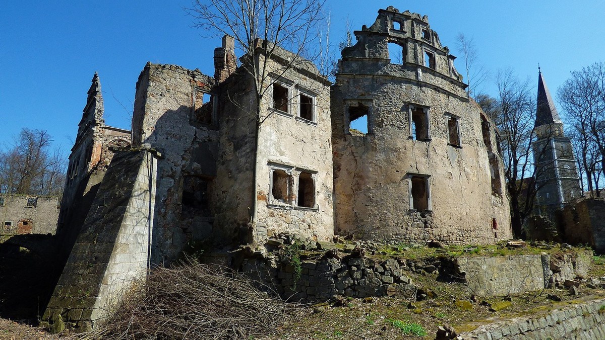 Zamek Warnsdorffów w Gościszowie (woj. dolnośląskie)