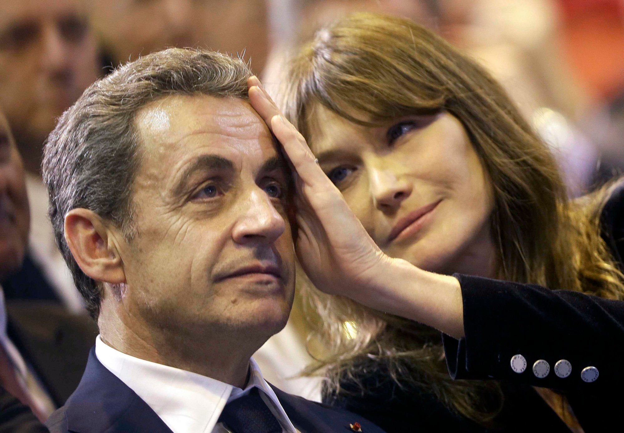 Nicolas Sarkozy s manželkou Carlou Bruni-Sarkozy