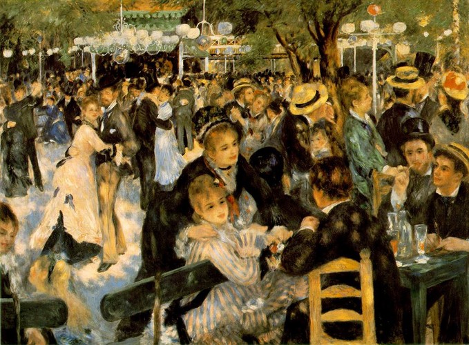 Miejsce 10. 78 100 000 $. Pierre Auguste Renoir - Le Moulin de la Galette