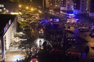 LATVIA SUPERMARKET ROOF COLLAPSE