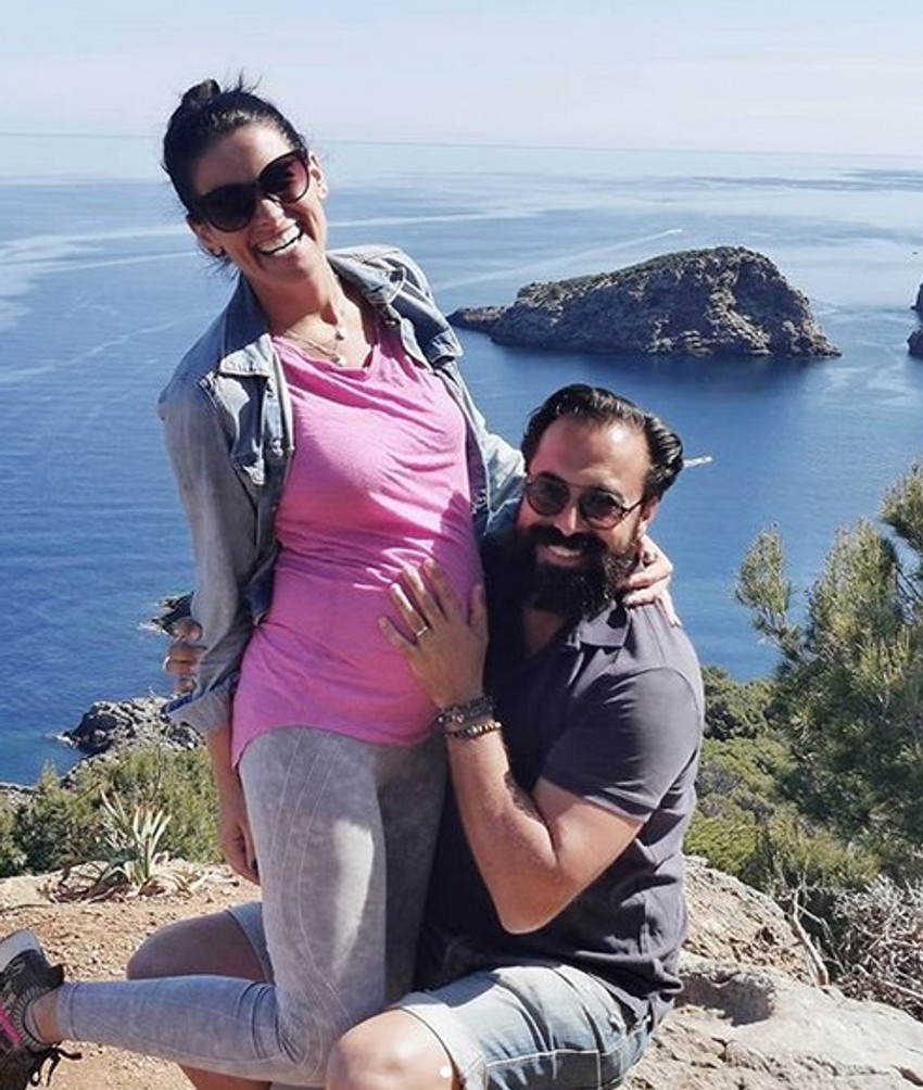 Nataša Vukoje sa suprugom