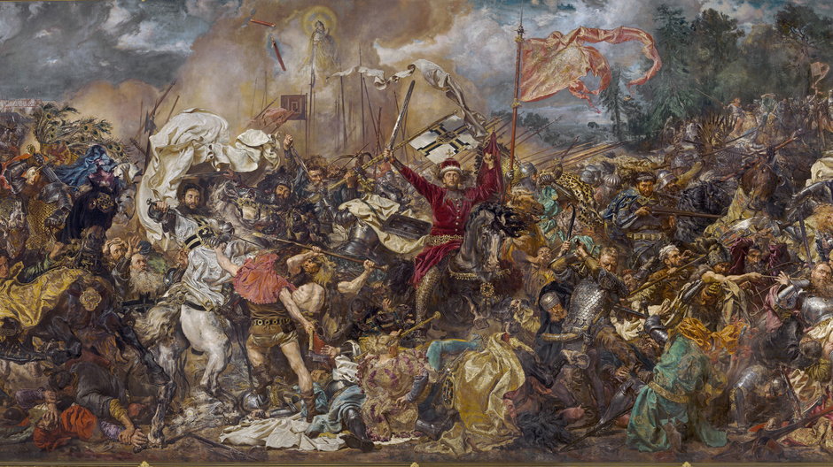 Jan Matejko, "Bitwa pod Grunwaldem" (fragment obrazu)