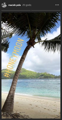 miodowy miesiąc Agnieszki Kaczorowskiej