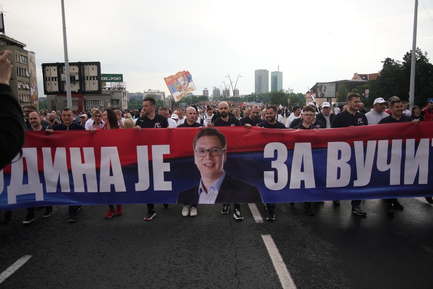 Brankov most oko 17.30 sati