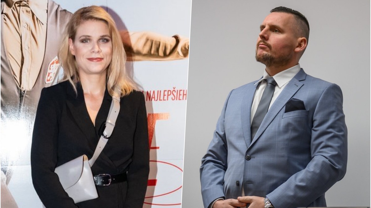 Zuzana Kovačič Hanzelová a Daniel Bombic. 