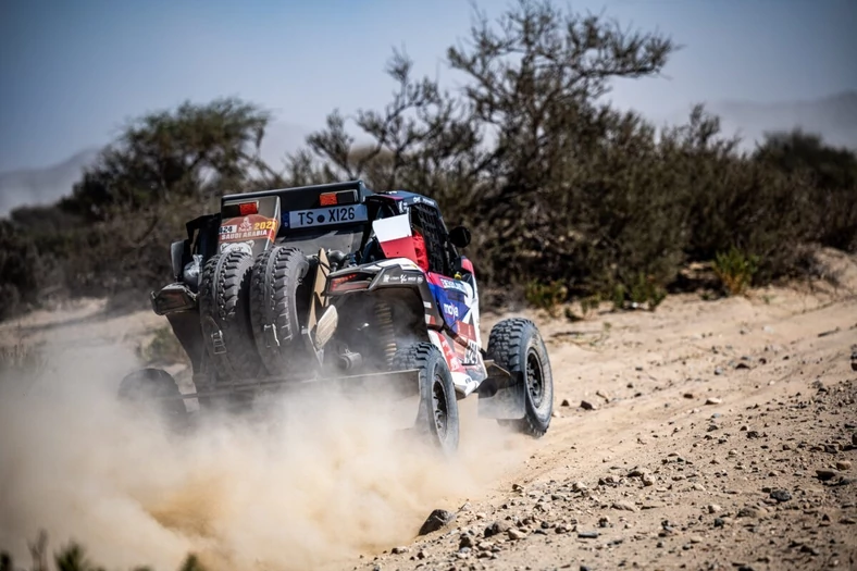 Energylandia Rally Team na jednym z etapów Rajdu Dakar