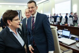 Beata Szydło, Mateusz Morawiecki