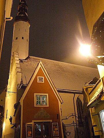 Galeria Estonia - Tallin, stare miasto nocą, obrazek 4