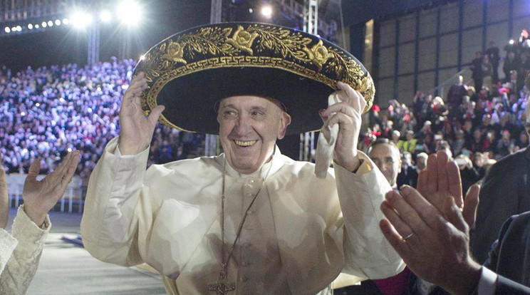 Ferenc pápa / Fotó: MTI