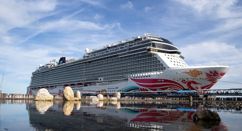 The Norwegian Joy cruise ship.Derek Davis/Portland Press Herald via Getty Images