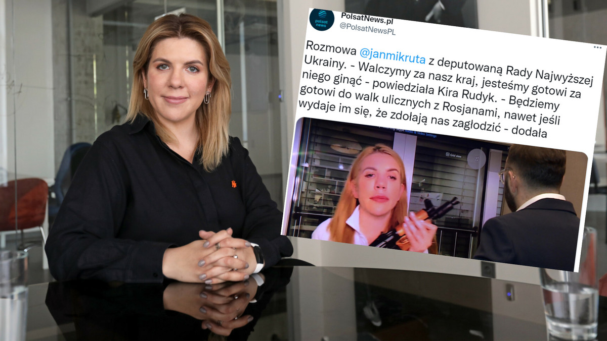 Kira Rudyk: Jesteśmy gotowi stawić im czoła. W rękach trzymała karabin maszynowy