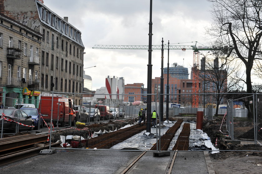 Nowe ulice w Nowym Centrum Łodzi