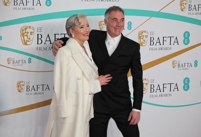 Ema sa suprugom Gregom Vajsom na dodeli BAFTA nagrada 