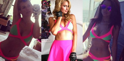 Paris Hilton w kostiumie Siwiec i Dody