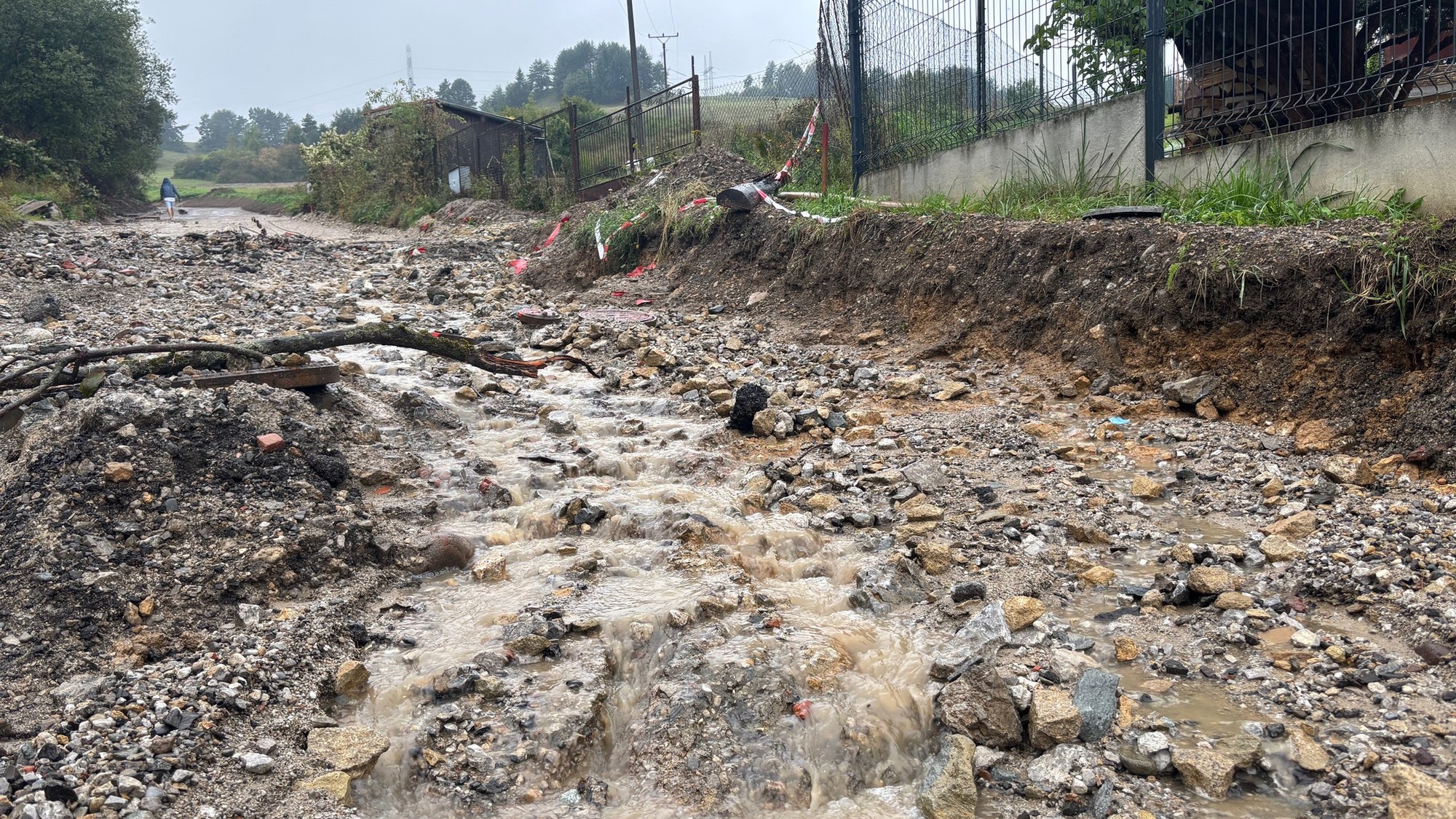 Situácia v lokalite Dielec v Ružomberku.