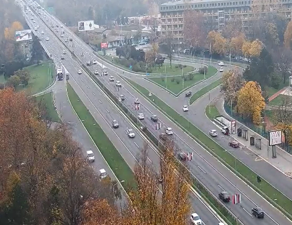 Auto-put Novi Beograd