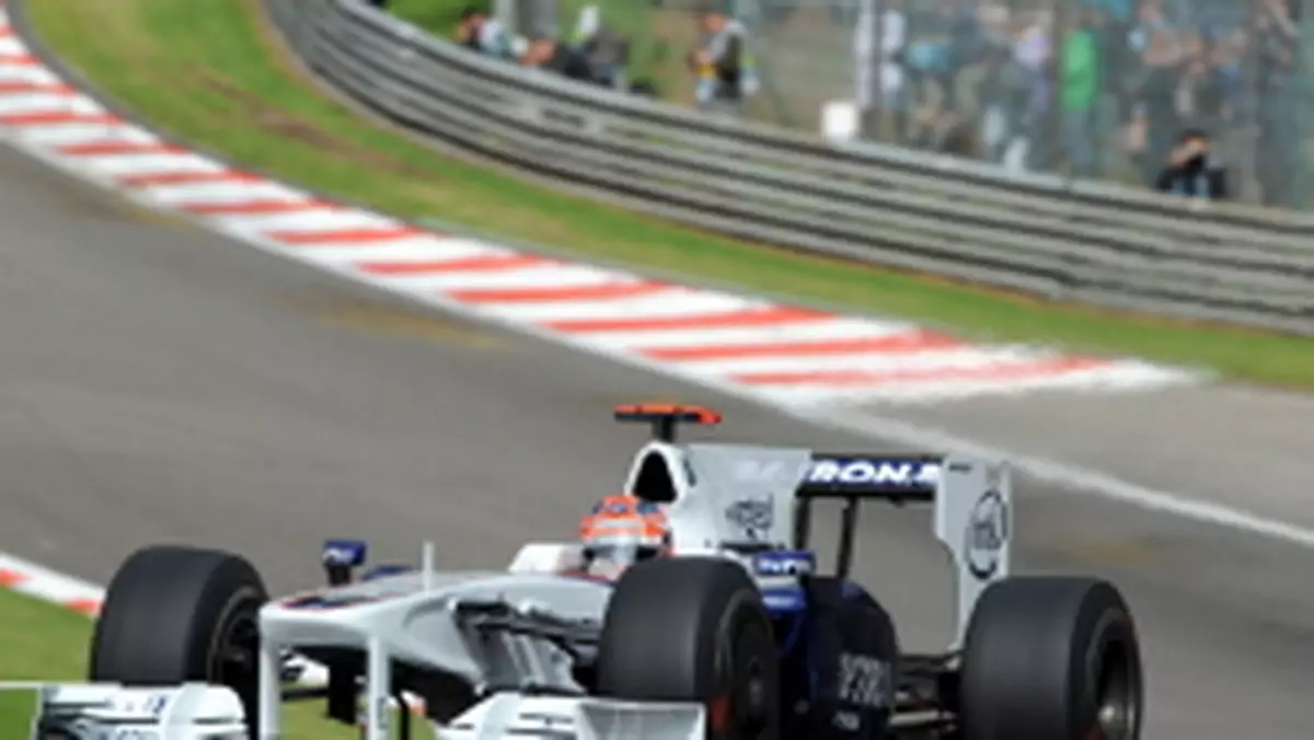 Grand Prix Belgii 2009: Robert Kubica - były kłopoty z silnikiem!