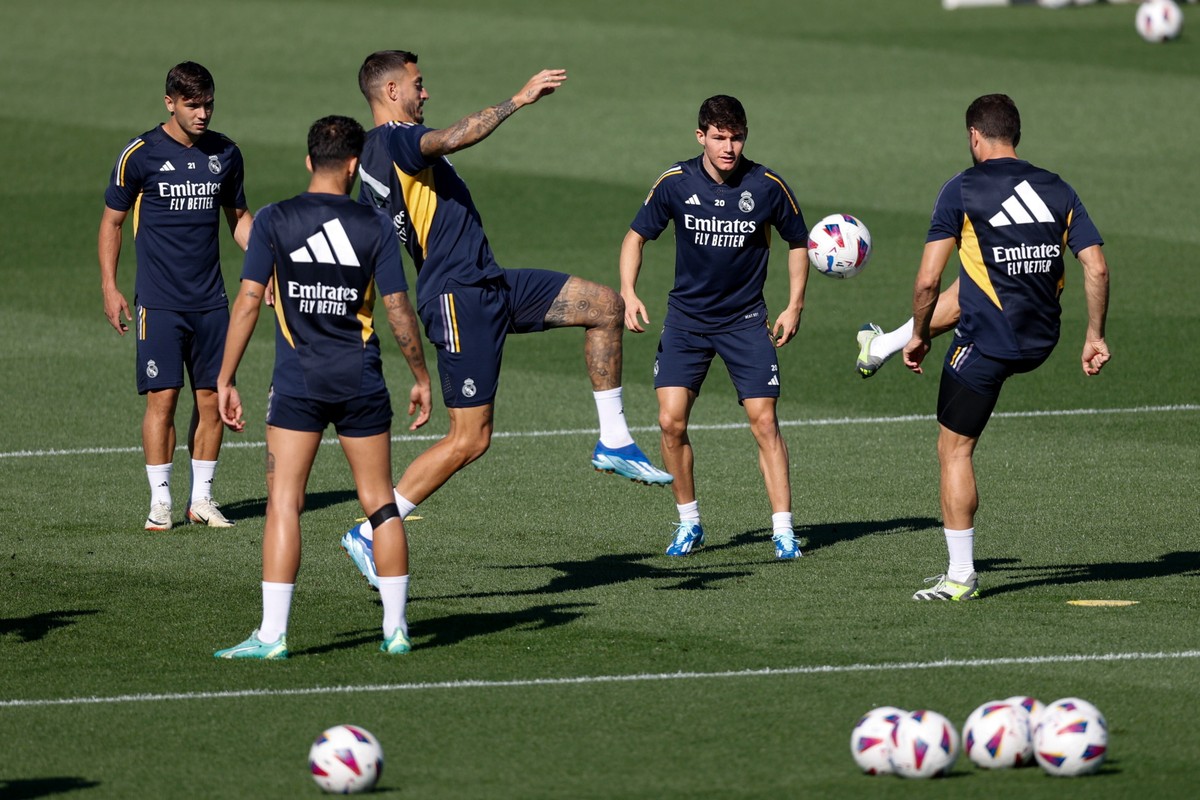 Real Madryt trening