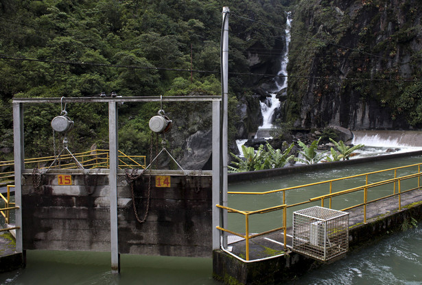 Elektrownia wodna bez tamy firmy Cia Boliviana de Energia Eleca SA (COBEE) w dolinie Zongo niedaleko La Paz w Boliwii (1). Fot: Lisa Wiltse/Bloomberg