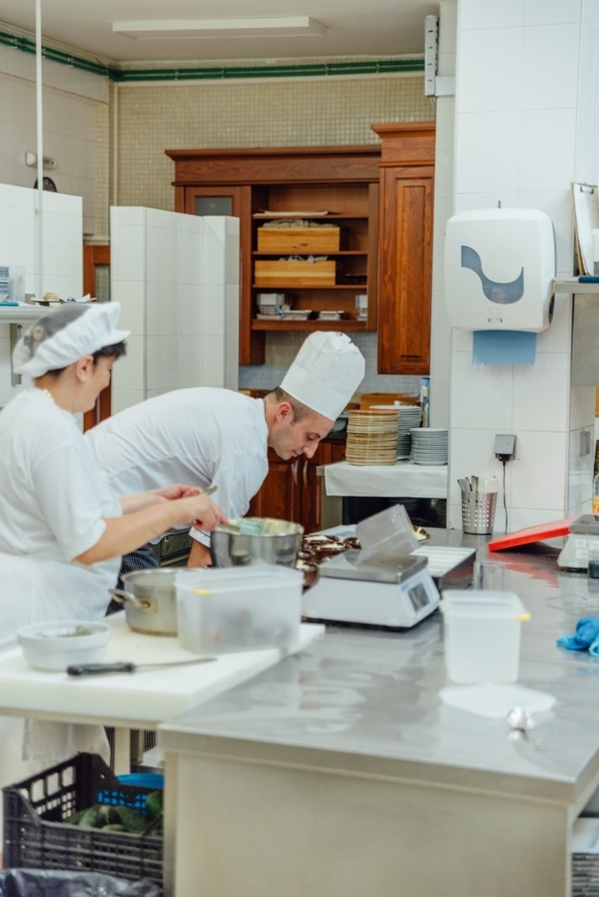 Kuhinja restorana Rubin.