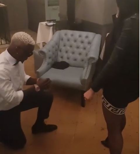 Harmonize Proposes to sarah 