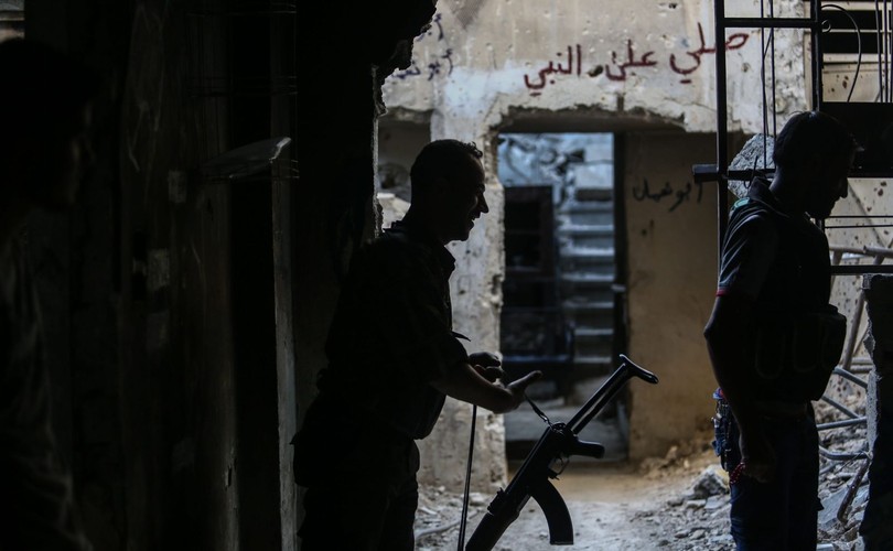SYRIA. RAMADAN NA GRUZACH DAMASZKU
