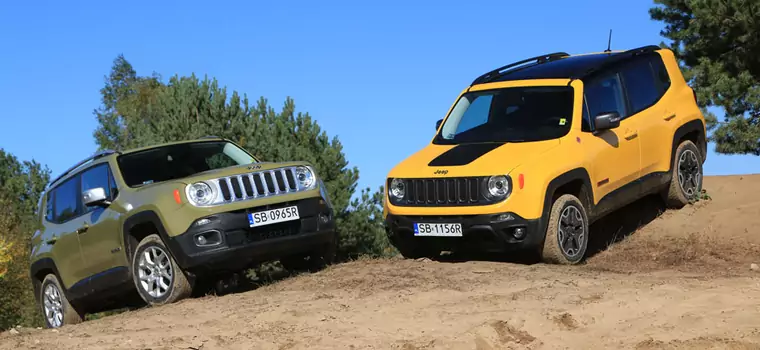 Jeep Renegade 4x4 1.4 kontra Jeep Renegade  2.0 Trailhawk - rodzinna potyczka