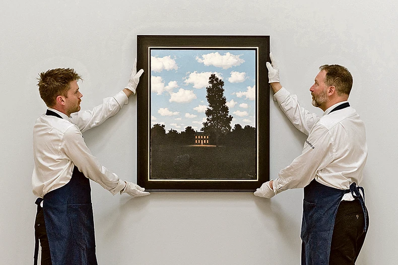 Slika “Imperija svetlosti” belgijskog slikara Renea Magrita prodata je za 70 miliona evra 2022. godine