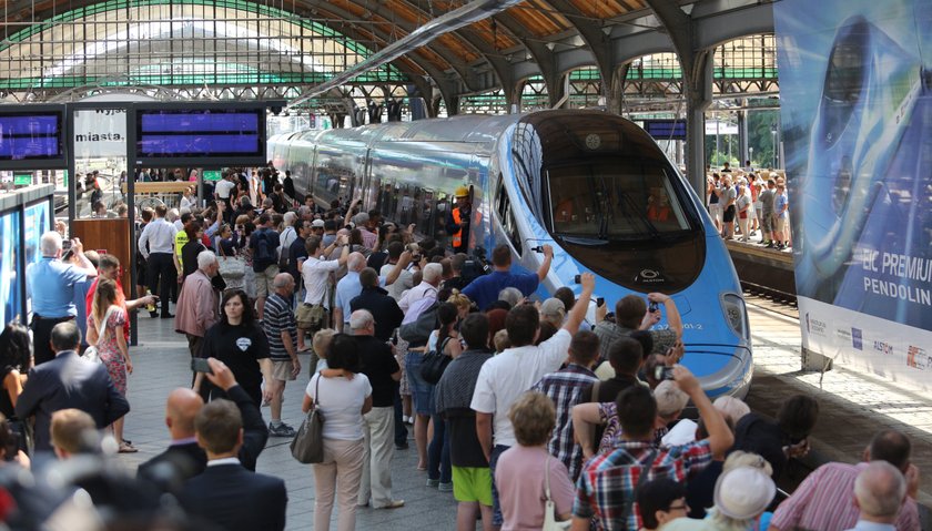 Ale wtopa! Pendolino może jeździć tylko do –20 stopni Celsjusza!