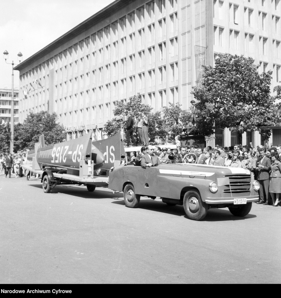 Obchody Święta Pracy w Warszawie/ 1961 rok