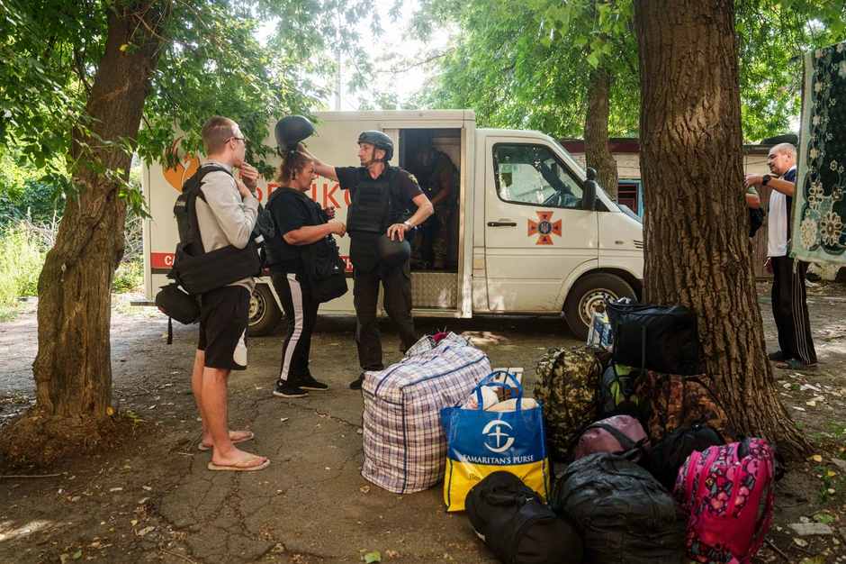 Evakuacija iz Pokrovska 20. avgusta