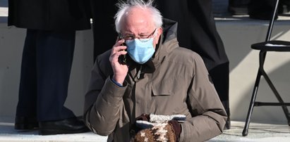 Bernie Sanders i historia rękawic, o których mówi cały świat