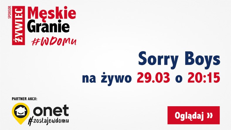 "Męskie Granie w domu"