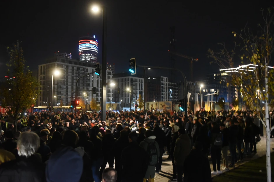 protest stari savski most