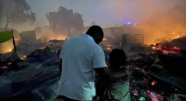 Pray for Shiashie fire victims – John Dumelo sympathises with constituents