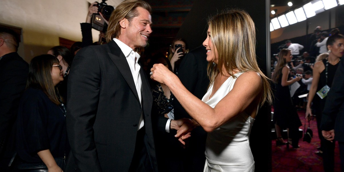 Jennifer Aniston i Brad Pitt