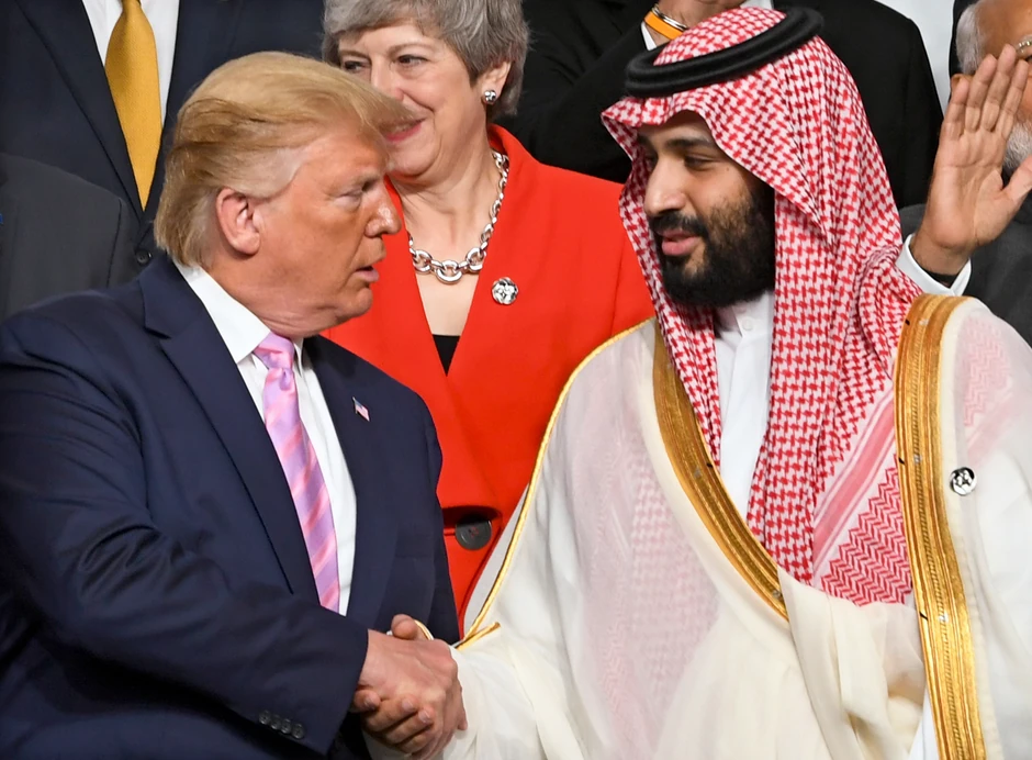 Američki predsednik Donald Tramp i saudijski krunski princ Mohamed bin Salman
