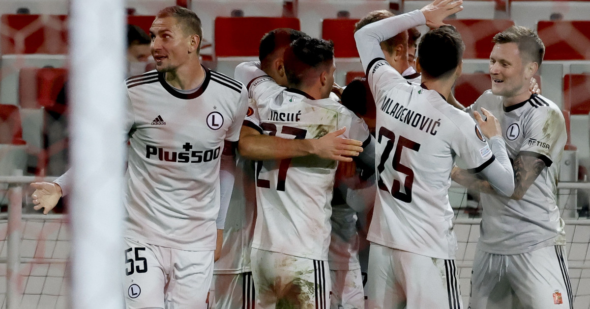 Liga Europeană.  Programul grupei Legia după prima rundă a LE.  Eroul polonez este liderul!