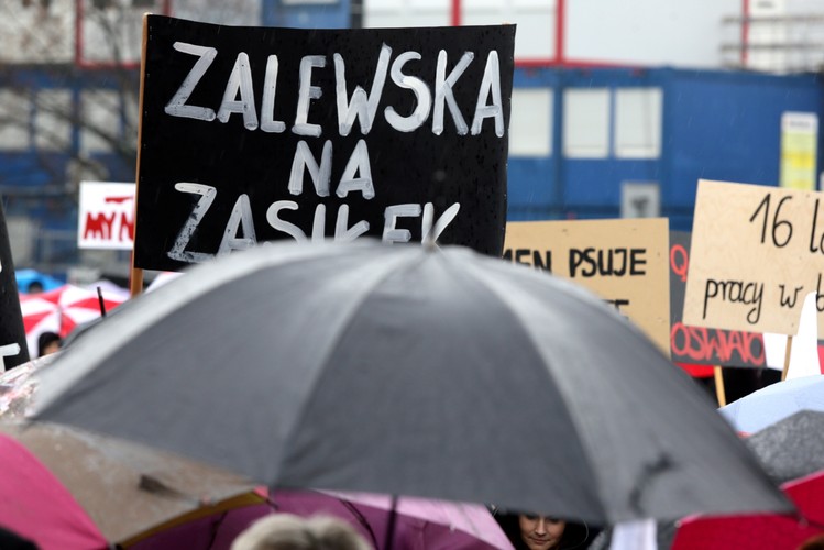 Protest nauczycieli