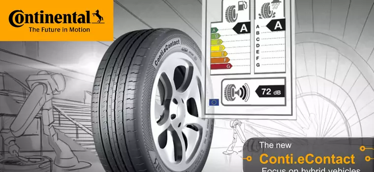 Continental Conti.eContact - nowe opony dla samochodów hybrydowych