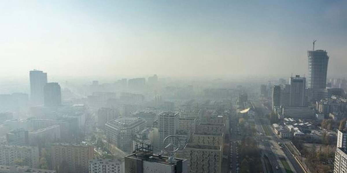 To nie jest mgła, to jest smog