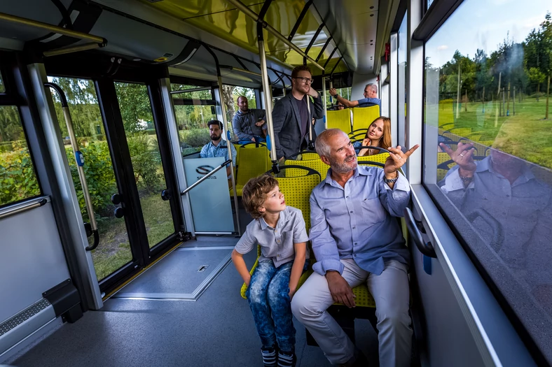 We wnętrzu nowych autobusów Solaris pojawi się system liczenia pasażerów